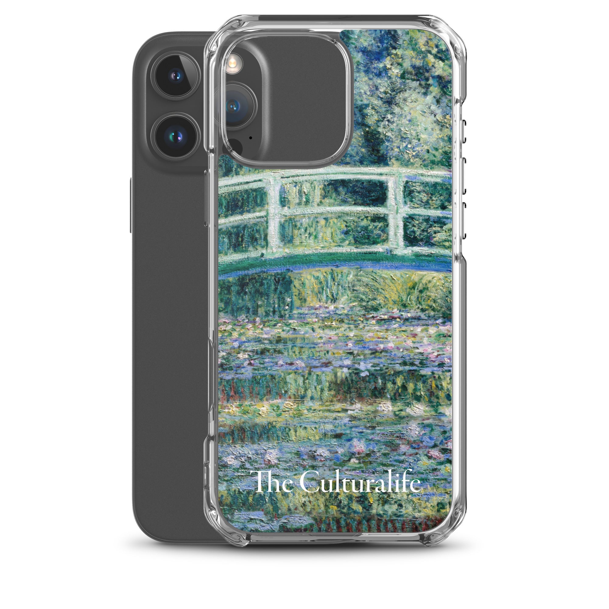     Clear Case for iPhone® - Water Lilies and Japanese Bridge by Claude Monet -  The Culturalife