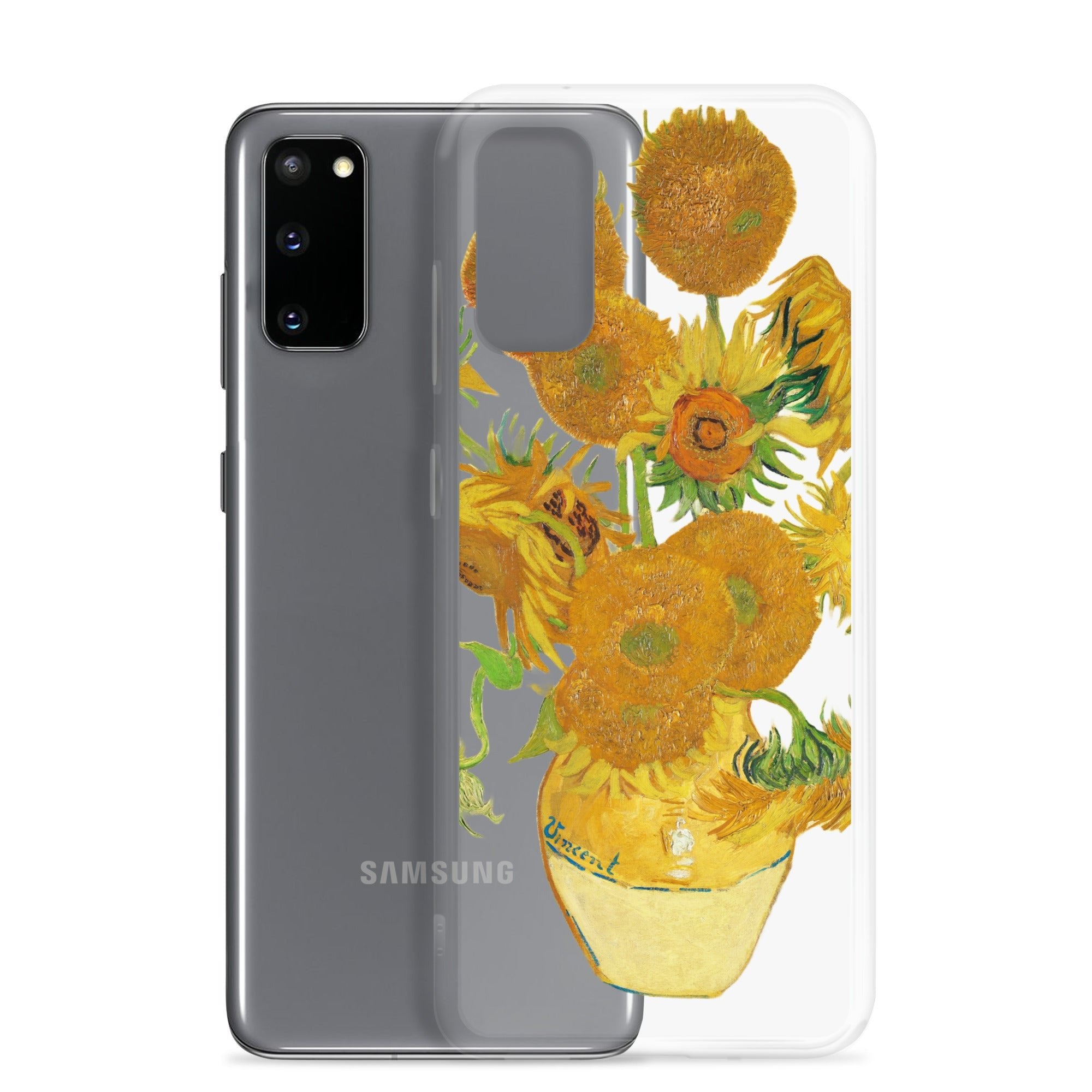     Clear Case for Samsung®  - Sunflowers by Vincent van Gogh -  The Culturalife