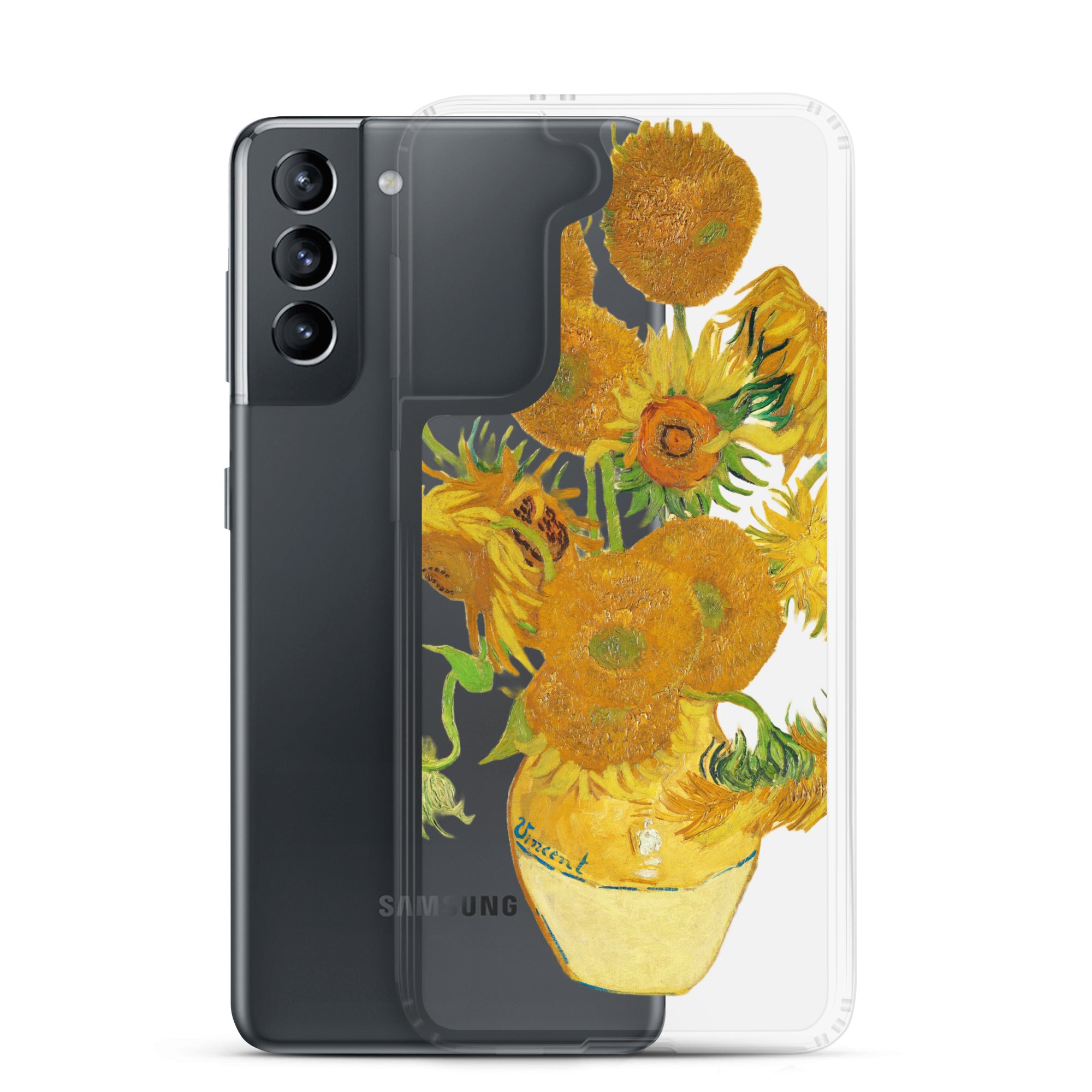    Clear Case for Samsung®  - Sunflowers by Vincent van Gogh -  The Culturalife