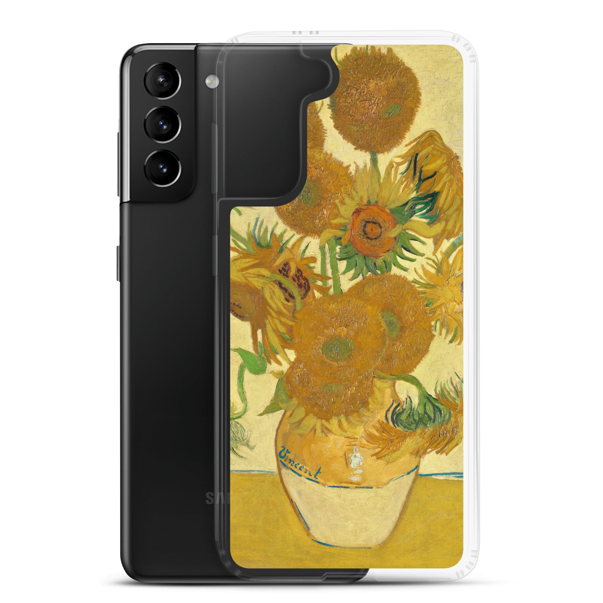     Clear Case for Samsung® - Sunflowers by Vincent van Gogh -  The Culturalife