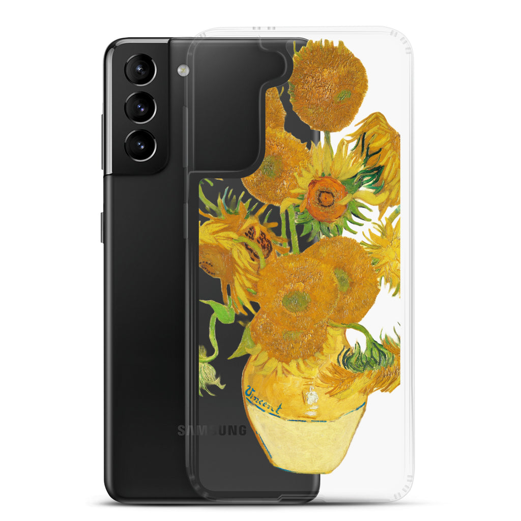     Clear Case for Samsung®  - Sunflowers by Vincent van Gogh -  The Culturalife