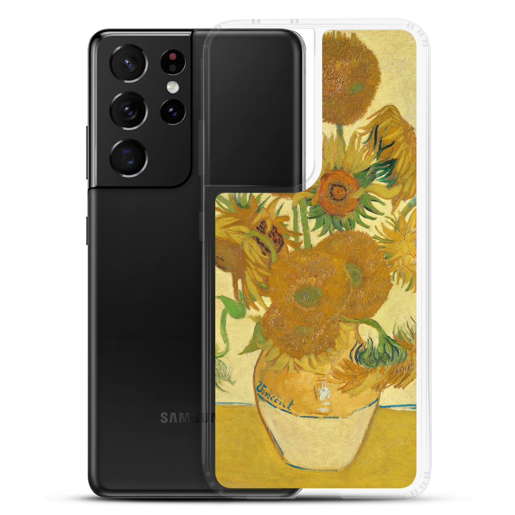     Clear Case for Samsung® - Sunflowers by Vincent van Gogh -  The Culturalife
