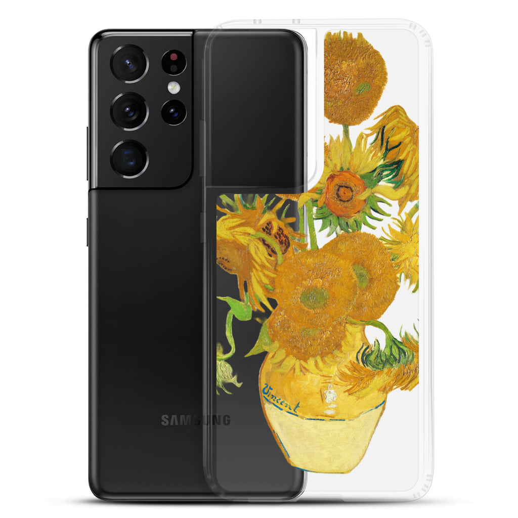     Clear Case for Samsung®  - Sunflowers by Vincent van Gogh -  The Culturalife