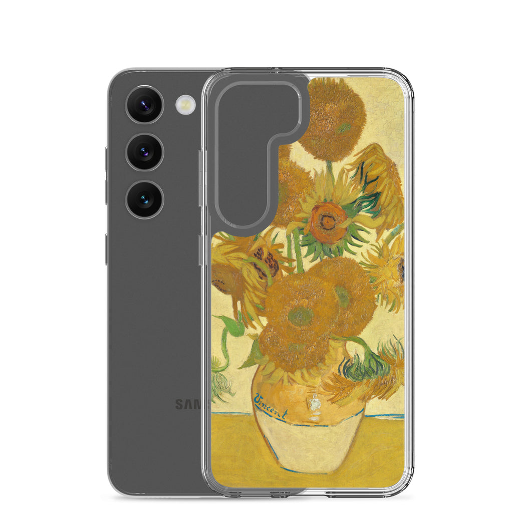 Clear Case for Samsung® - Sunflowers by Vincent van Gogh - The Culturalife