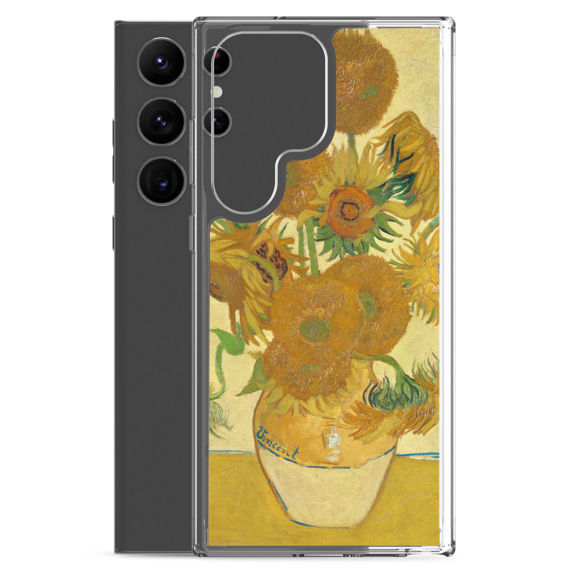Clear Case for Samsung® - Sunflowers by Vincent van Gogh - The Culturalife