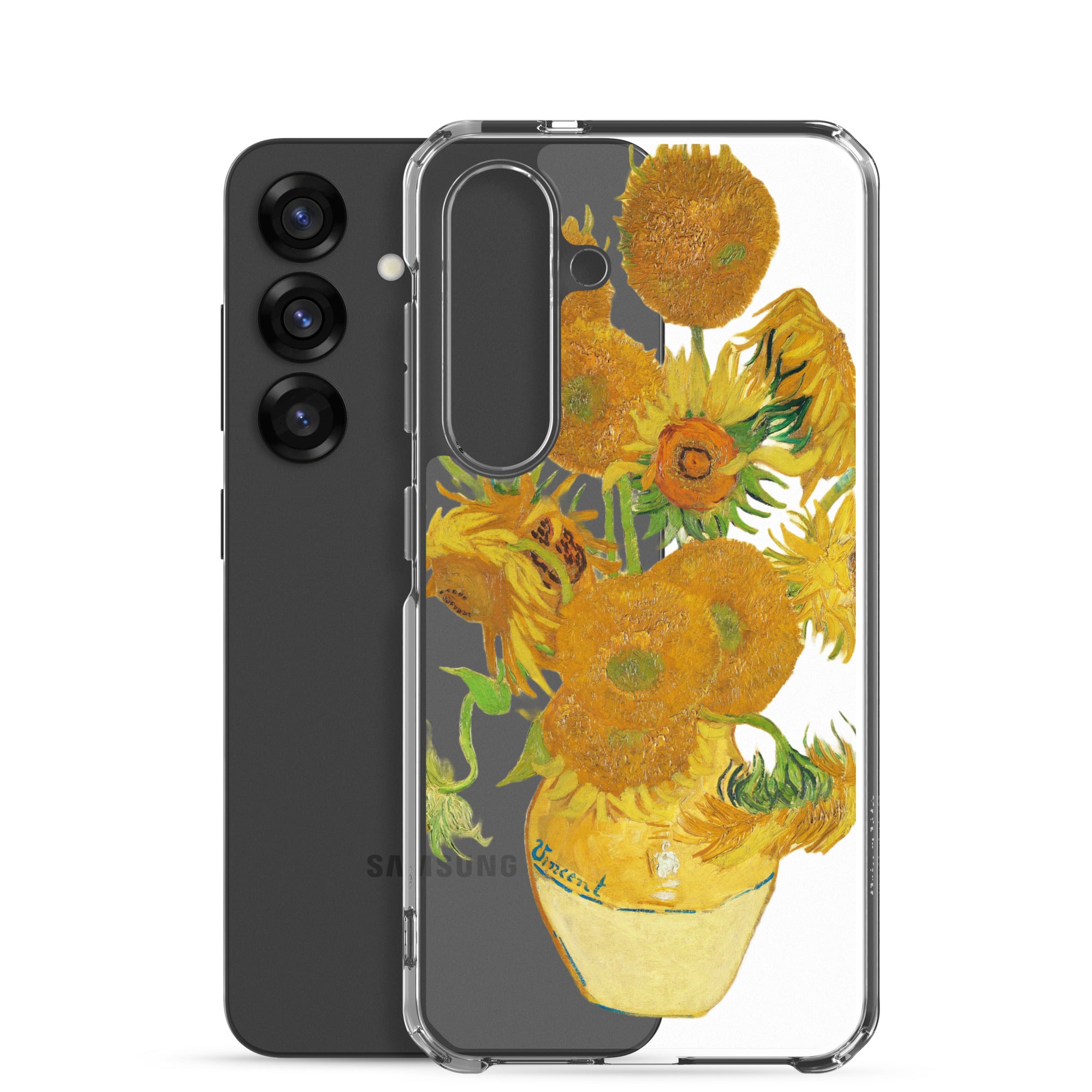     Clear Case for Samsung®  - Sunflowers by Vincent van Gogh -  The Culturalife