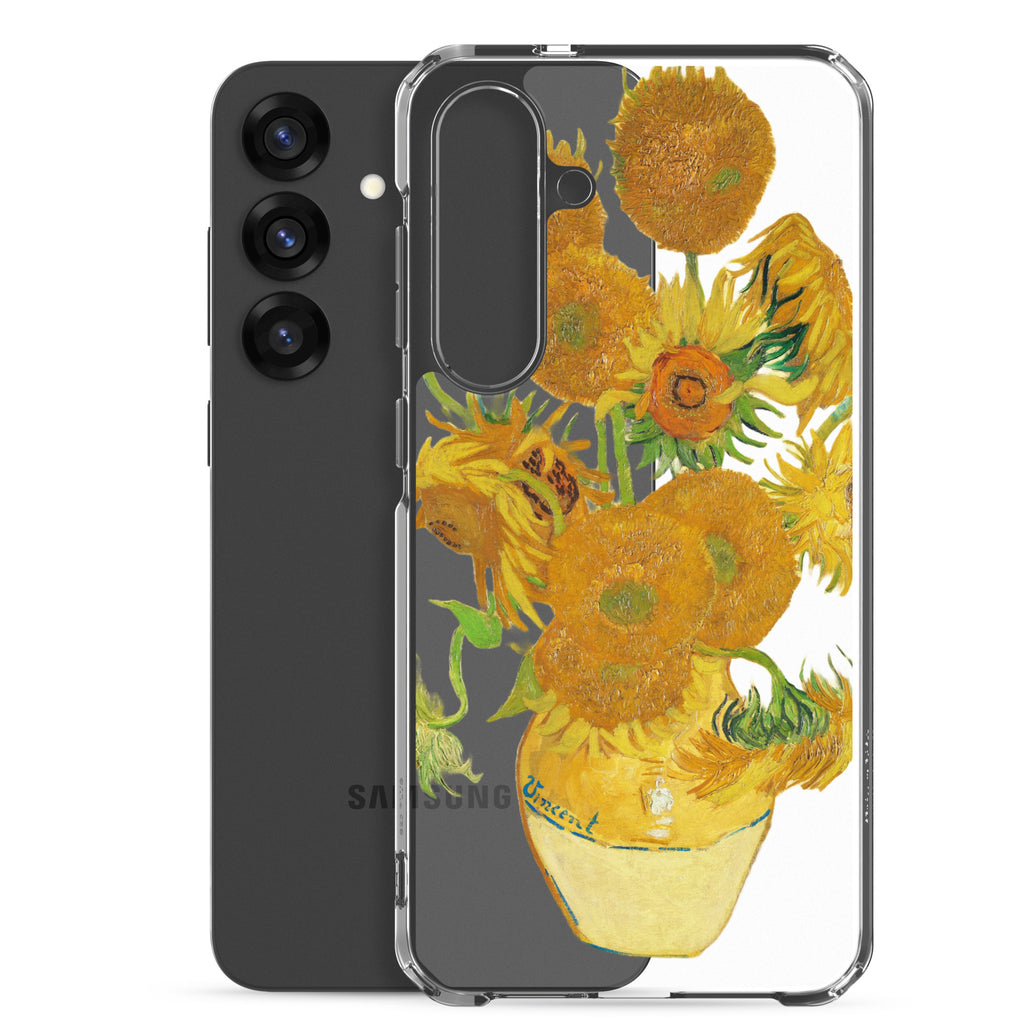     Clear Case for Samsung®  - Sunflowers by Vincent van Gogh -  The Culturalife