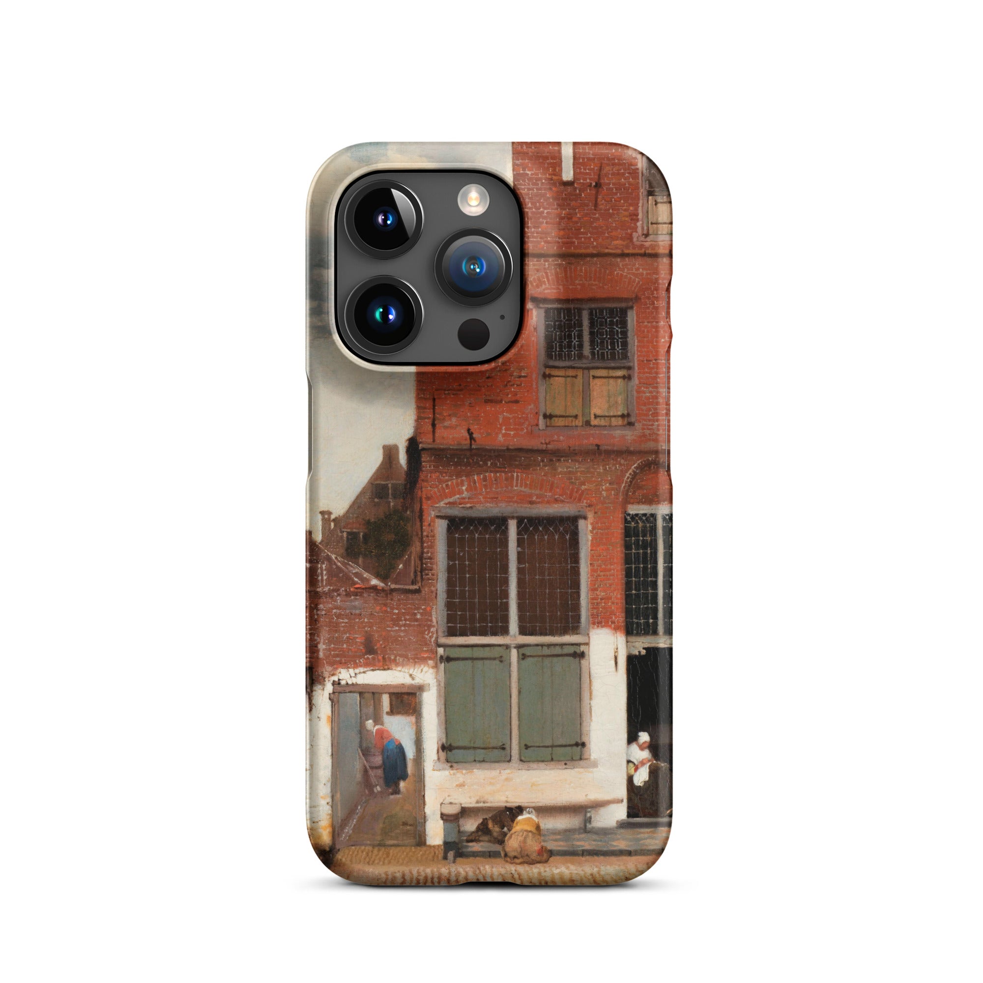 Accessories    Snap case for iPhone® - The Little Street by Johannes Vermeer -  The Culturalife
