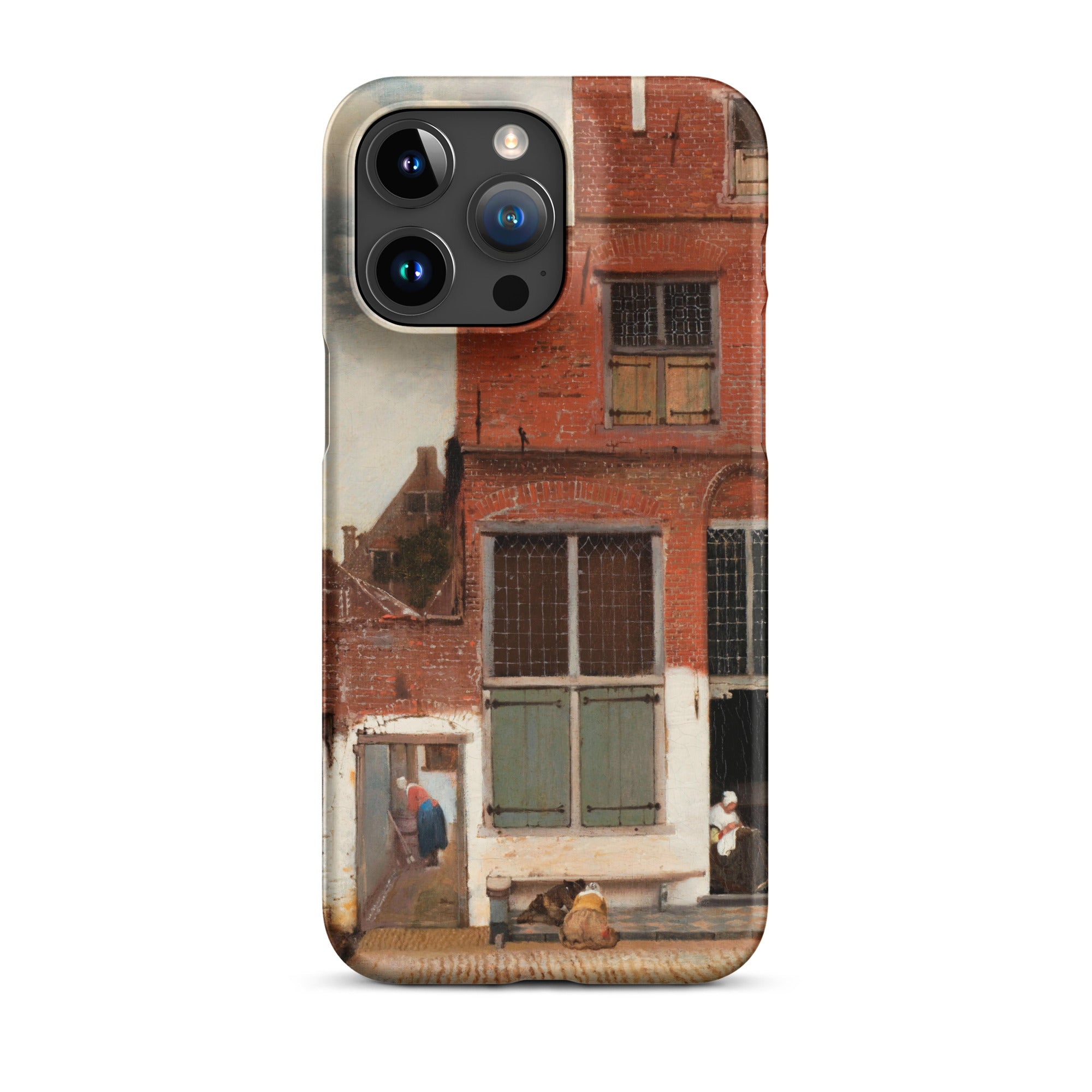 Accessories    Snap case for iPhone® - The Little Street by Johannes Vermeer -  The Culturalife